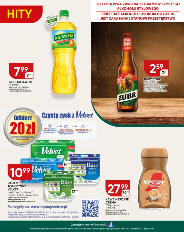 Chata Polska - gazetka promocyjna Gazetka od czwartku 28.08 do niedzieli 07.09 - strona 20