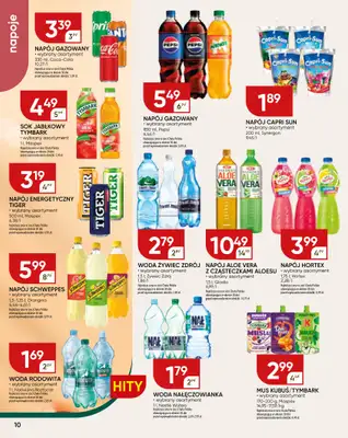 Chata Polska - gazetka promocyjna Gazetka od czwartku 28.08 do niedzieli 07.09 - strona 10 Chata Polska - gazetka promocyjna Gazetka od czwartku 28.08 do niedzieli 07.09 - strona 10