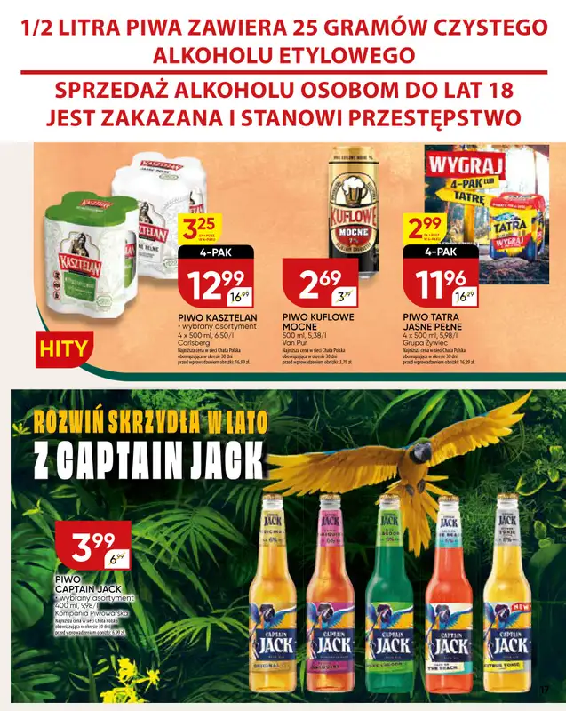 Chata Polska - gazetka promocyjna Gazetka od czwartku 28.08 do niedzieli 07.09 - strona 17