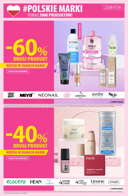 Hebe - gazetka promocyjna Gazetka od piątku 22.08 do niedzieli 07.09 - strona 2