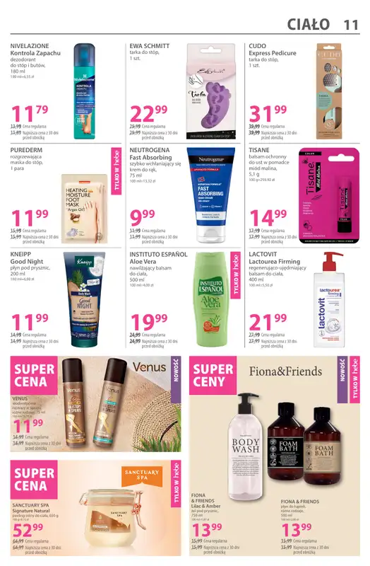 Hebe - gazetka promocyjna Gazetka od piątku 22.08 do niedzieli 07.09 - strona 11