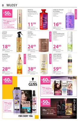 Hebe - gazetka promocyjna Gazetka od piątku 22.08 do niedzieli 07.09 - strona 8 Hebe - gazetka promocyjna Gazetka od piątku 22.08 do niedzieli 07.09 - strona 8