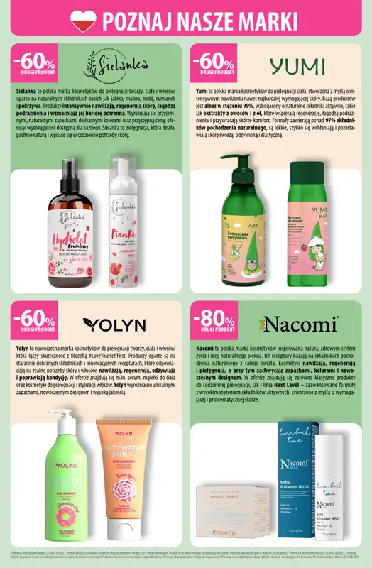 Hebe - gazetka promocyjna Gazetka od piątku 22.08 do niedzieli 07.09 - strona 3