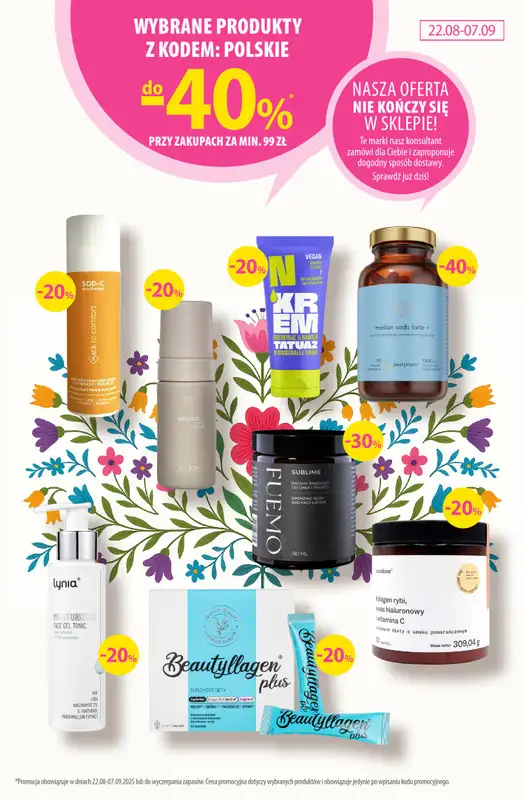 Hebe - gazetka promocyjna Gazetka od piątku 22.08 do niedzieli 07.09 - strona 20