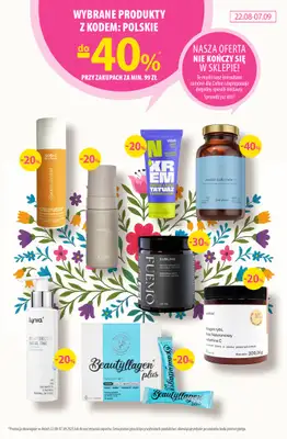 Hebe - gazetka promocyjna Gazetka od piątku 22.08 do niedzieli 07.09 - strona 20 Hebe - gazetka promocyjna Gazetka od piątku 22.08 do niedzieli 07.09 - strona 20