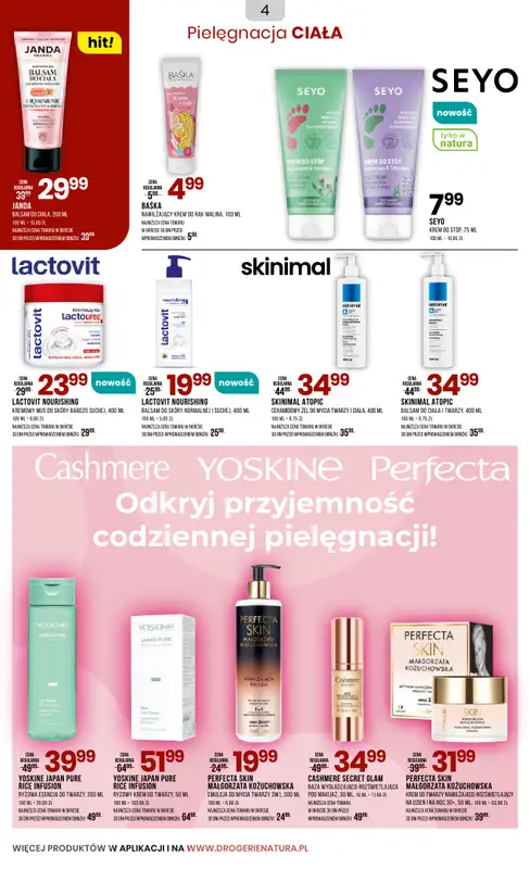 Drogerie Natura - gazetka promocyjna Gazetka od piątku 22.08 do wtorku 02.09 - strona 4