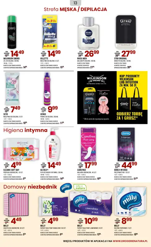 Drogerie Natura - gazetka promocyjna Gazetka od piątku 22.08 do wtorku 02.09 - strona 13