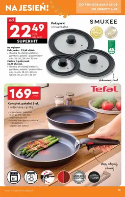 Biedronka - gazetka promocyjna Okazje tygodnia od 25.08 od poniedziałku 25.08 do środy 10.09 - strona 13