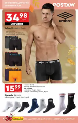 Biedronka - gazetka promocyjna Okazje tygodnia od 25.08 od poniedziałku 25.08 do środy 10.09 - strona 6