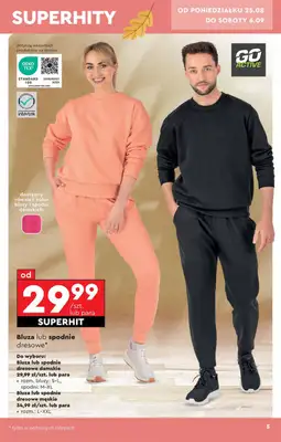 Biedronka - gazetka promocyjna Okazje tygodnia od 25.08 od poniedziałku 25.08 do środy 10.09 - strona 5