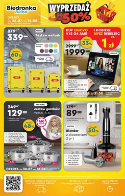 Biedronka - gazetka promocyjna Okazje tygodnia od 25.08 od poniedziałku 25.08 do środy 10.09 - strona 40