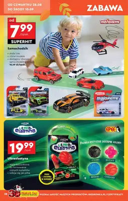 Biedronka - gazetka promocyjna Okazje tygodnia od 25.08 od poniedziałku 25.08 do środy 10.09 - strona 38