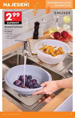 Biedronka - gazetka promocyjna Okazje tygodnia od 25.08 od poniedziałku 25.08 do środy 10.09 - strona 9