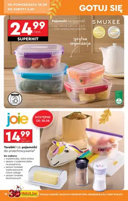 Biedronka - gazetka promocyjna Okazje tygodnia od 25.08 od poniedziałku 25.08 do środy 10.09 - strona 18