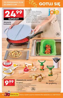 Biedronka - gazetka promocyjna Okazje tygodnia od 25.08 od poniedziałku 25.08 do środy 10.09 - strona 10