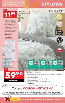 Biedronka - gazetka promocyjna Okazje tygodnia od 25.08 od poniedziałku 25.08 do środy 10.09 - strona 2