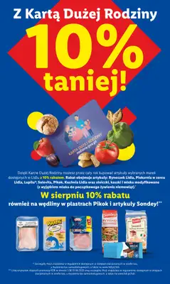 Lidl - gazetka promocyjna Tania sobota w Lidlu! od soboty 23.08 do soboty 23.08 - strona 6