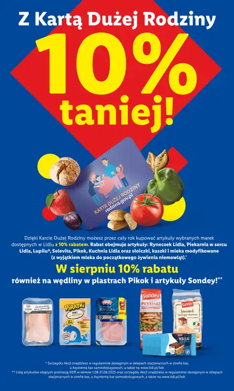 Lidl - gazetka promocyjna Tania sobota w Lidlu! od soboty 23.08 do soboty 23.08 - strona 6