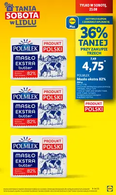 Lidl - gazetka promocyjna Tania sobota w Lidlu! od soboty 23.08 do soboty 23.08 - strona 3