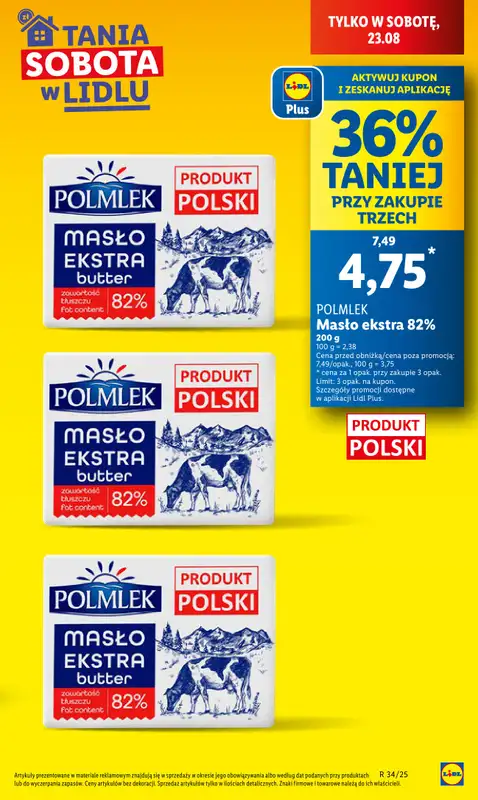 Lidl - gazetka promocyjna Tania sobota w Lidlu! od soboty 23.08 do soboty 23.08 - strona 3