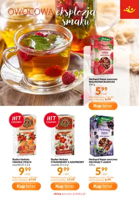 Poczta Polska - gazetka promocyjna Gazetka od poniedziałku 25.08 do niedzieli 07.09 - strona 2 Poczta Polska - gazetka promocyjna Gazetka od poniedziałku 25.08 do niedzieli 07.09 - strona 2