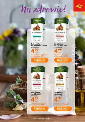 Poczta Polska - gazetka promocyjna Gazetka od poniedziałku 25.08 do niedzieli 07.09 - strona 4 Poczta Polska - gazetka promocyjna Gazetka od poniedziałku 25.08 do niedzieli 07.09 - strona 4