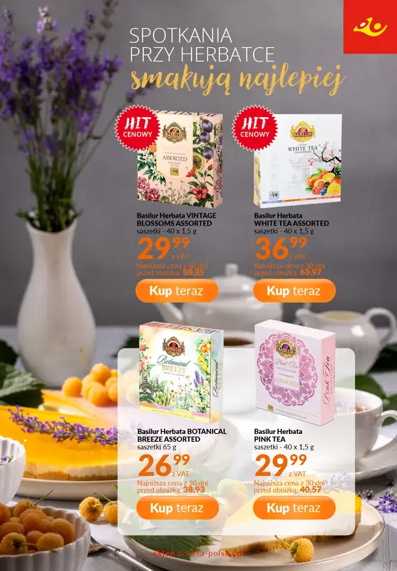 Poczta Polska - gazetka promocyjna Gazetka od poniedziałku 25.08 do niedzieli 07.09 - strona 5