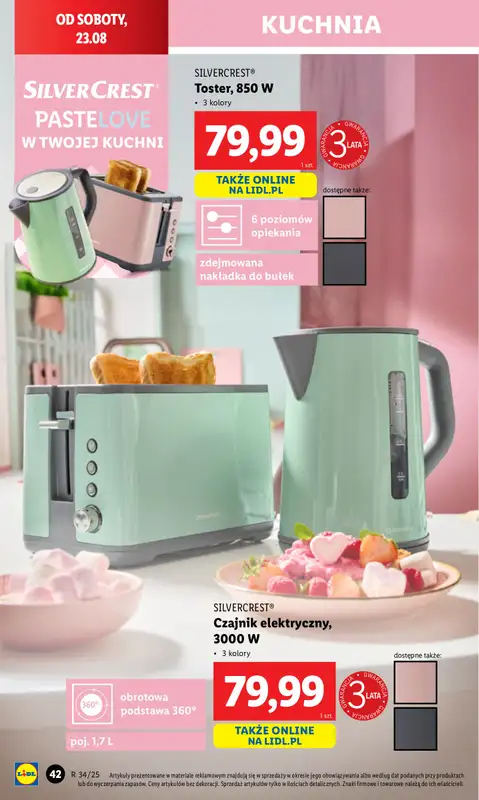 Lidl - gazetka promocyjna Katalog od poniedziałku 18.08 do soboty 23.08 - strona 46