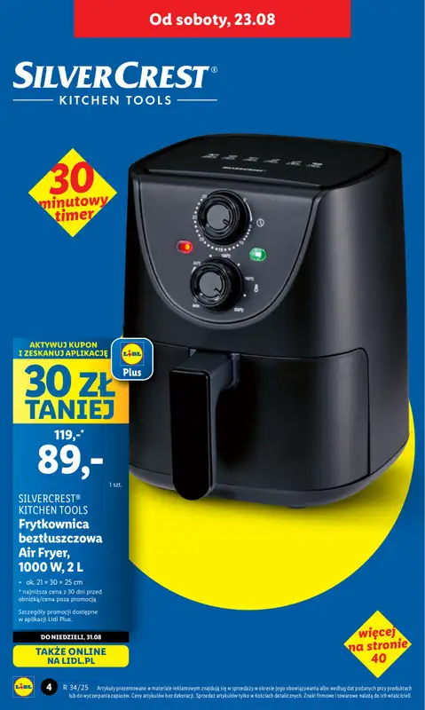Lidl - gazetka promocyjna Katalog od poniedziałku 18.08 do soboty 23.08 - strona 4