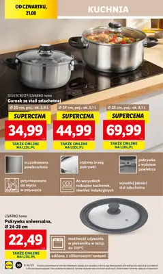 Lidl - gazetka promocyjna Katalog od poniedziałku 18.08 do soboty 23.08 - strona 34