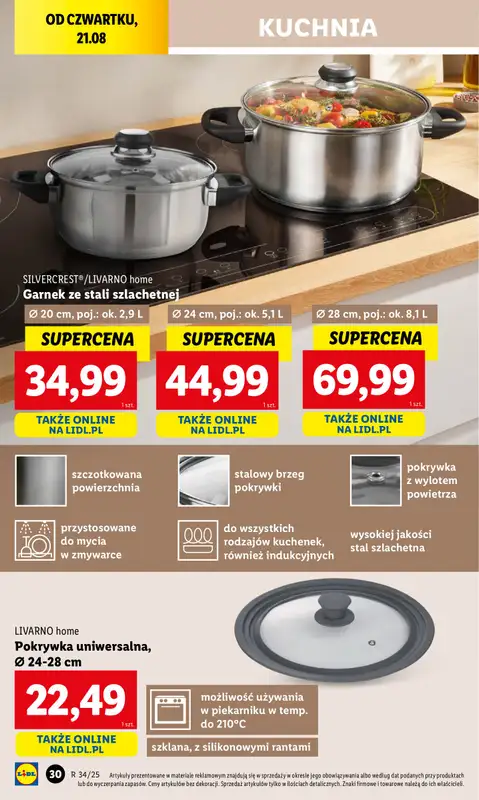 Lidl - gazetka promocyjna Katalog od poniedziałku 18.08 do soboty 23.08 - strona 34