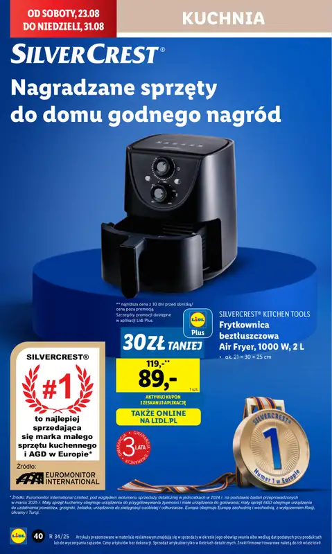 Lidl - gazetka promocyjna Katalog od poniedziałku 18.08 do soboty 23.08 - strona 44
