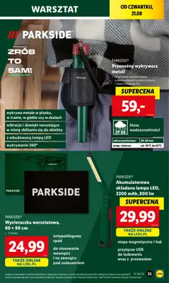 Lidl - gazetka promocyjna Katalog od poniedziałku 18.08 do soboty 23.08 - strona 37