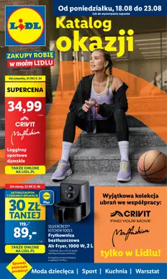 Lidl - gazetka promocyjna Katalog od poniedziałku 18.08 do soboty 23.08