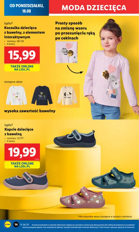 Lidl - gazetka promocyjna Katalog od poniedziałku 18.08 do soboty 23.08 - strona 18