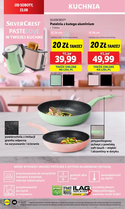 Lidl - gazetka promocyjna Katalog od poniedziałku 18.08 do soboty 23.08 - strona 50