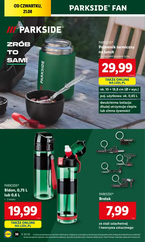 Lidl - gazetka promocyjna Katalog od poniedziałku 18.08 do soboty 23.08 - strona 40