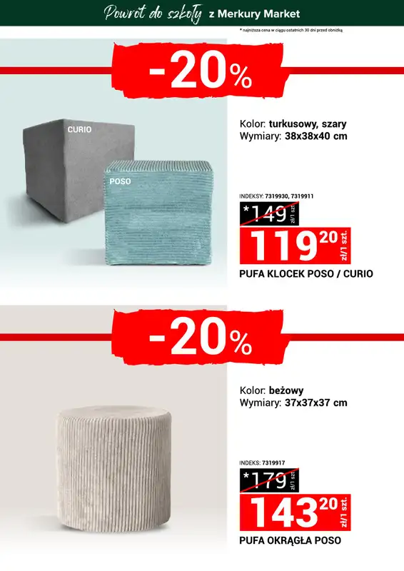 Merkury Market - gazetka promocyjna Gazetka Powrót do szkoły od soboty 23.08 do niedzieli 31.08 - strona 13