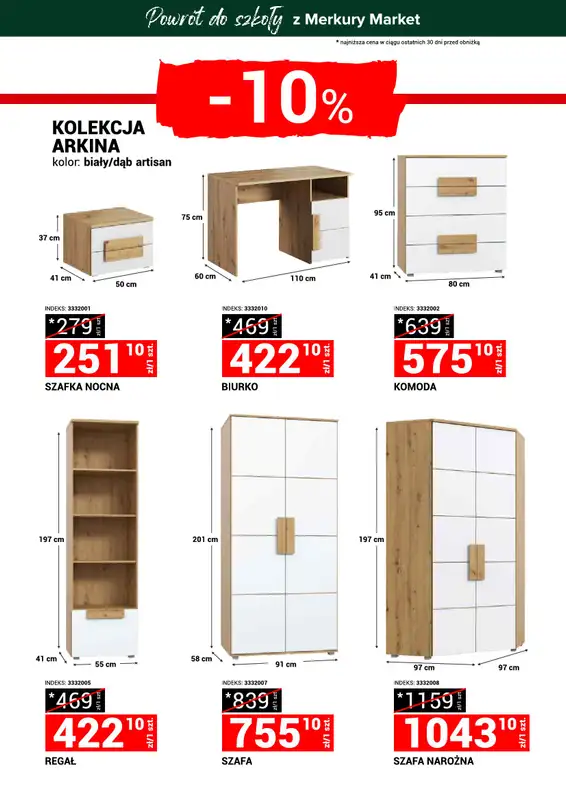 Merkury Market - gazetka promocyjna Gazetka Powrót do szkoły od soboty 23.08 do niedzieli 31.08 - strona 3