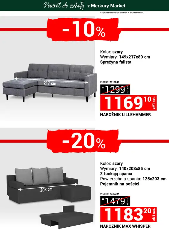 Merkury Market - gazetka promocyjna Gazetka Powrót do szkoły od soboty 23.08 do niedzieli 31.08 - strona 10