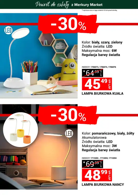 Merkury Market - gazetka promocyjna Gazetka Powrót do szkoły od soboty 23.08 do niedzieli 31.08 - strona 20