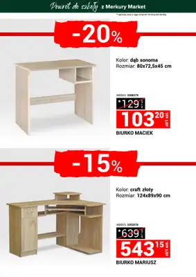 Merkury Market - gazetka promocyjna Gazetka Powrót do szkoły od soboty 23.08 do niedzieli 31.08 - strona 6 Merkury Market - gazetka promocyjna Gazetka Powrót do szkoły od soboty 23.08 do niedzieli 31.08 - strona 6