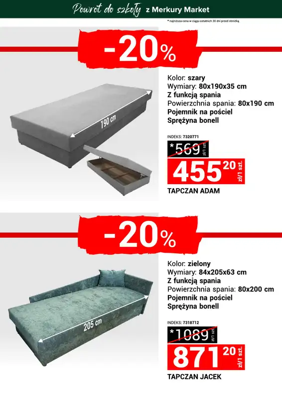 Merkury Market - gazetka promocyjna Gazetka Powrót do szkoły od soboty 23.08 do niedzieli 31.08 - strona 15