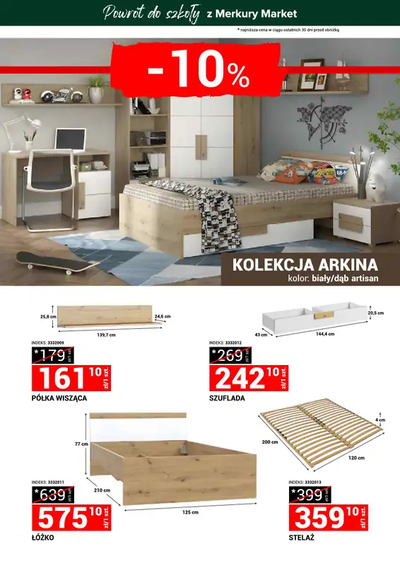 Merkury Market - gazetka promocyjna Gazetka Powrót do szkoły od soboty 23.08 do niedzieli 31.08 - strona 2