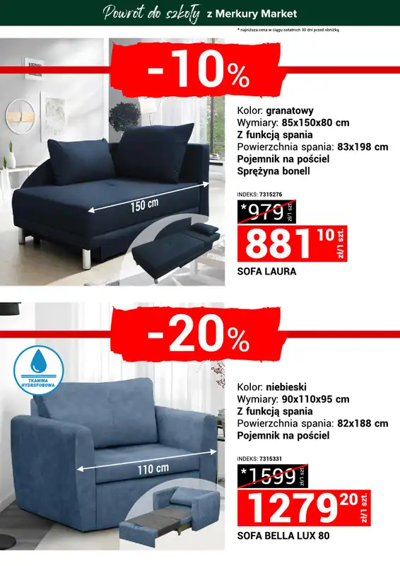 Merkury Market - gazetka promocyjna Gazetka Powrót do szkoły od soboty 23.08 do niedzieli 31.08 - strona 12