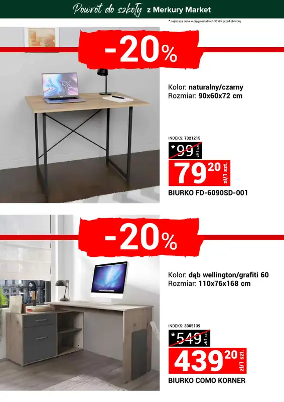 Merkury Market - gazetka promocyjna Gazetka Powrót do szkoły od soboty 23.08 do niedzieli 31.08 - strona 5