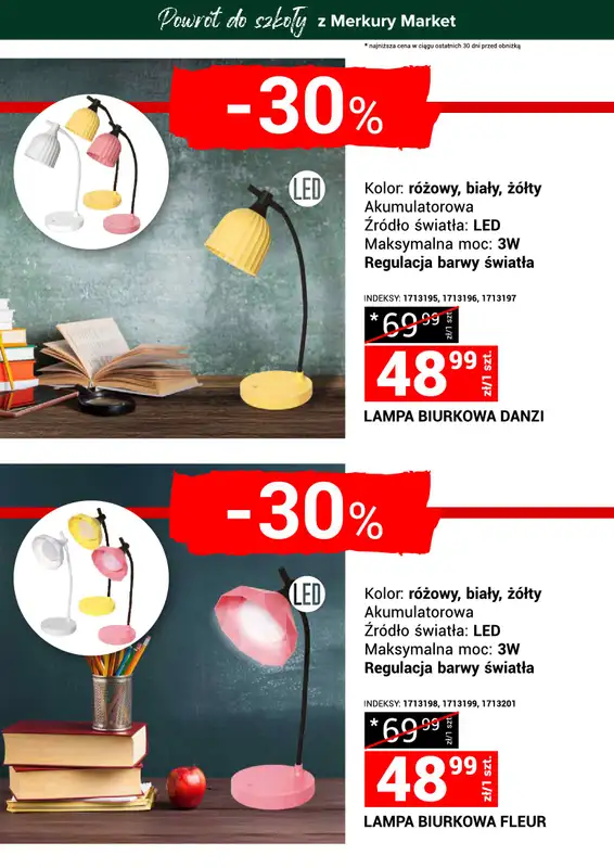 Merkury Market - gazetka promocyjna Gazetka Powrót do szkoły od soboty 23.08 do niedzieli 31.08 - strona 21