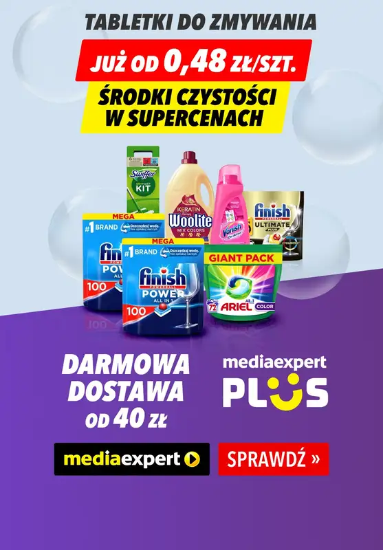 Media Expert - gazetka promocyjna Najlepsze okazje czekają w Media Expert! od poniedziałku 25.08 do poniedziałku 01.09