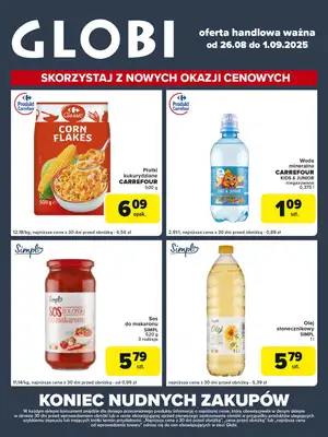Globi - gazetka promocyjna Gazetka Globi od wtorku 26.08 do poniedziałku 01.09 - strona 2