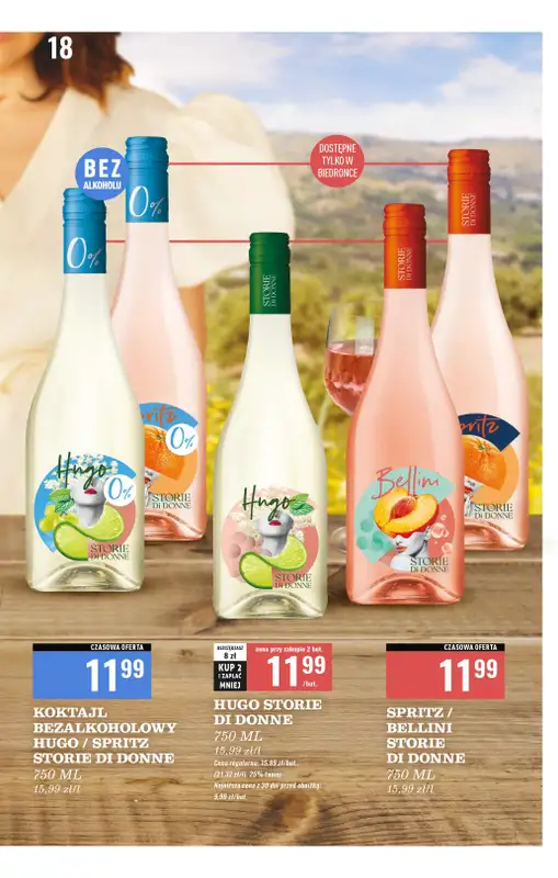 Biedronka - gazetka promocyjna Czas na Toast! od poniedziałku 25.08 do soboty 06.09 - strona 18